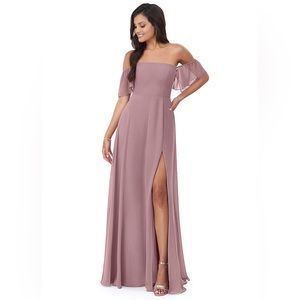 Azazie Sue dress in Dusty Rose - brand new with tags - bridesmaid dress